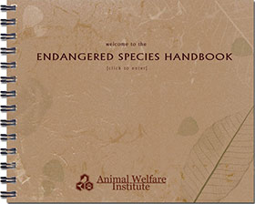 Cover of Endangered Species Handbook