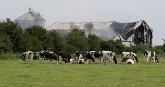 Barn Fire Photo by Jack Tummers