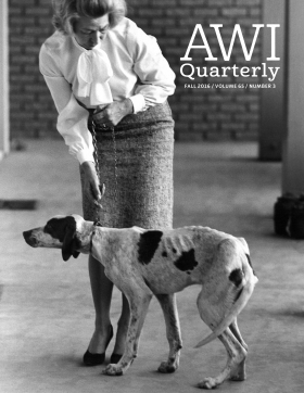 Fall 2016 AWI Quarterly Cover - Photograph by Stan Wayman Fall 2016 AWI Quarterly Cover - Photograph by Stan Wayman