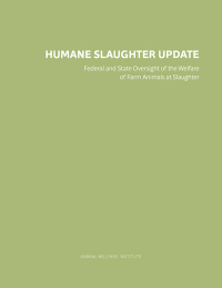 Humane Slaughter Update